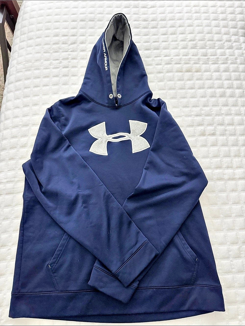 Under Armour Fleece Big Logo Hoodie Men's Blue